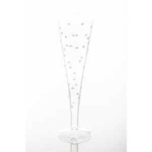 Abigails La Boheme Flute with Small Dots (Set of 4)