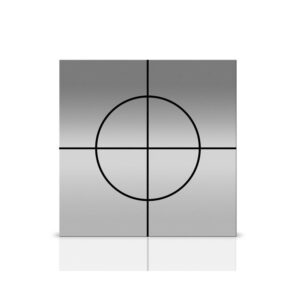AdirPro N style 50 x 50 mm Reflective Adhesive Target Sheets for Total Stations (Pack of 10)