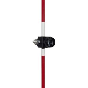 AdirPro Pin Pole with 5.91 in. Mini Prism