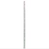 AdirPro 25 ft. Surveyor Oval Shaped Leveling Grade Rod in 10ths Scale