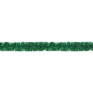 Amscan 9 ft. Green Tinsel Boa Garland (2-Pack)