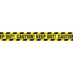 Amscan 20 ft. x 3 in. Halloween Caution Tape Banner (8-Pack)