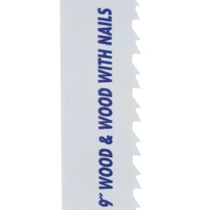 Avanti Pro Wood and Metal Cutting Reciprocating Saw Blade Set (6-Piece)