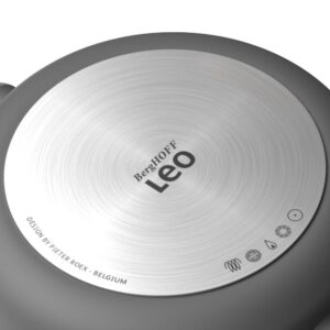 BergHOFF Leo 10.25 in. Grey Non-Stick Pancake Pan