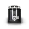 BLACK+DECKER 2-Slice Black Toaster