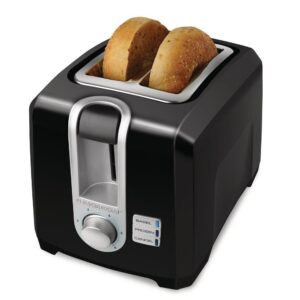 BLACK+DECKER 2-Slice Black Toaster