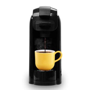 Boyel Living 1000-Watt Black Coffee Machine Single Serve Coffee Maker 4 cups Decorative Sign