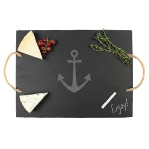 Cathy's Concepts Anchor Slate Serving Tray