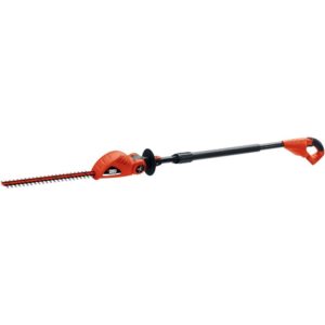 BLACK+DECKER 18 in. 20V MAX Lithium-Ion Cordless Pole Hedge Trimmer with (1) 1.5Ah Battery and Charger Included