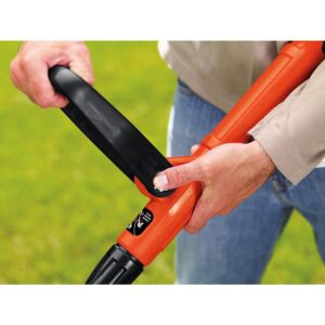 BLACK+DECKER 12 in. 20V MAX Lithium-Ion Cordless 2-in-1 String Grass Trimmer/Lawn Edger with (1) 2.0Ah Battery and Charger Included