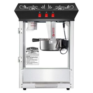 Great Northern 850-Watt 8 oz. Black Popcorn Popper