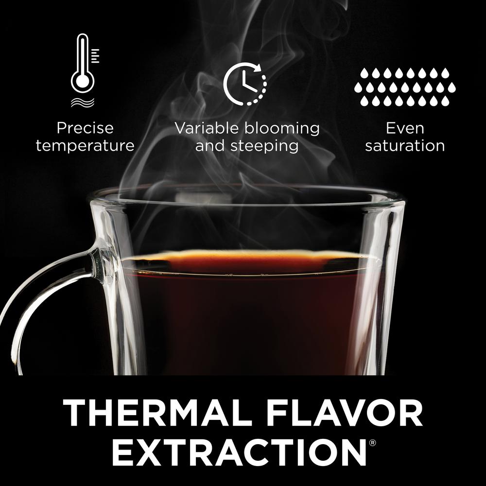 NINJA 6.25-Cup Hot and Cold Brew Programmable Black Drip Coffee Maker