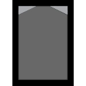 Pinnacle 8 in. x 8 in. Black Picture Frame