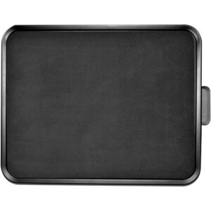 Starfrit 14 in. W x 0.7 in. H x 10 in. D Black Plastic Countertop Rolling Tray