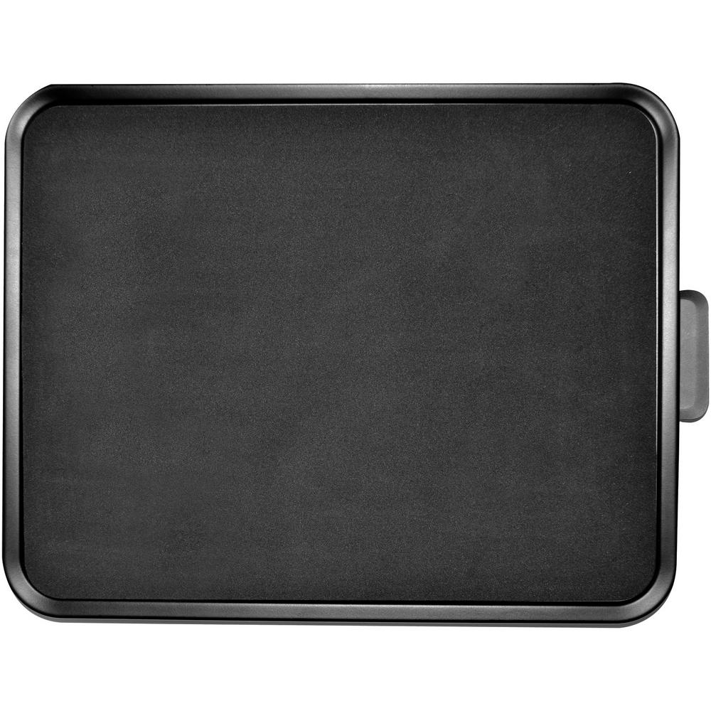 Starfrit 14 in. W x 0.7 in. H x 10 in. D Black Plastic Countertop Rolling Tray