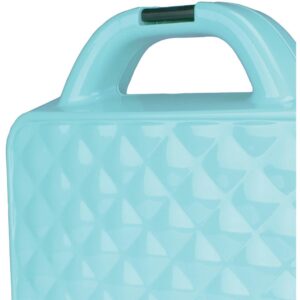 Brentwood Couture Purse Blue Nonstick Dual Waffle Maker