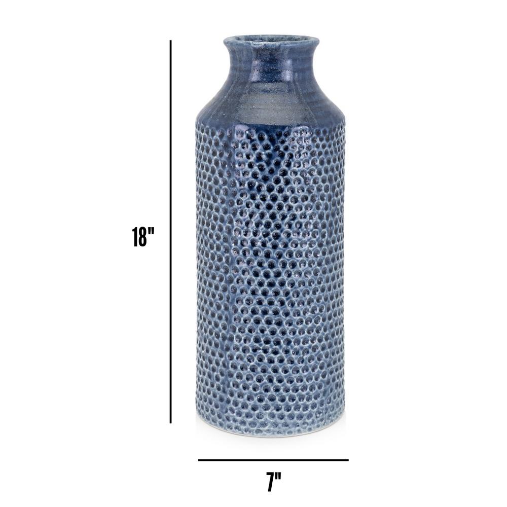 IMAX Skye Blue Large Vase