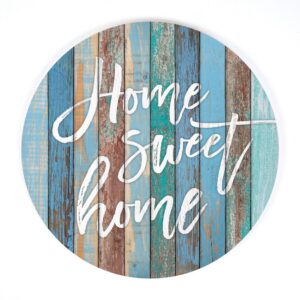 P Graham Dunn Home Sweet Home Blue Oversized Wall Decor