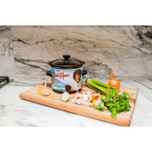 Uncanny Brands Bob Ross 2 Qt. Slow Cooker Blue
