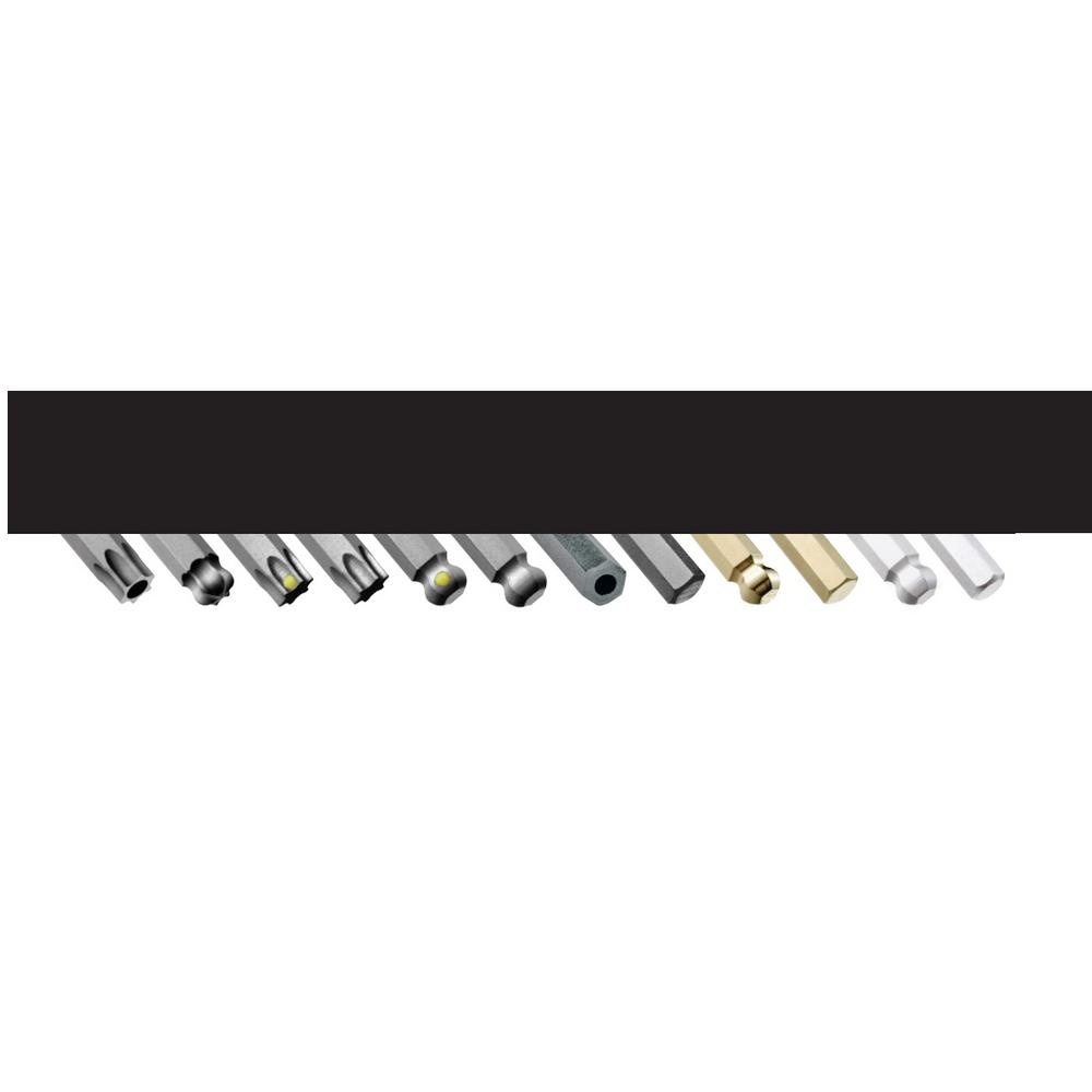 Bondhus 3/16 in. Hex End Short Arm L-Wrench with ProGuard (100-Pack)