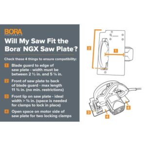BORA Steel 100 in. NGX Clamp Edge Deluxe Set (5-Piece)