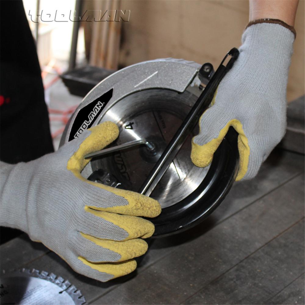 Boyel Living 12 Amp Corded 7-1/4 in. Circular Saw with Wide Cutting Range and Blade Guard