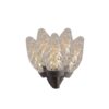Brite Star 100 Clear LED C7 Faceted Candlelight Christmas Lights with 33 ft. Brown Wire