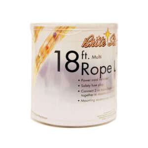 Brite Star 18 ft. 50-Light Multi-Color Rope Light