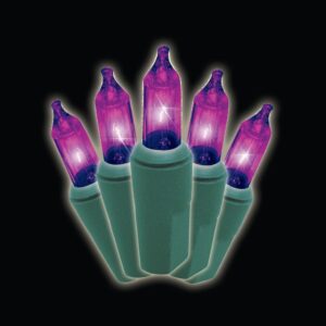 Brite Star 50-Light Designer Series Purple Mini Light Set (Set of 2)