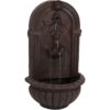 Sunnydaze Decor Florence Iron Electric Powered Wall Fountain