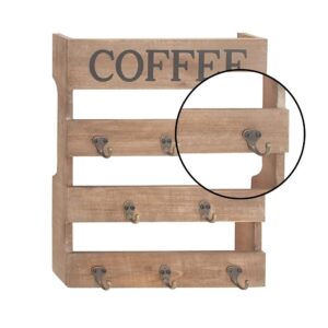 LITTON LANE 15 in. x 19 in. Traditional Wood and Metal