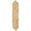LR Resources Natural Jute LR12028-NAT1468 1 ft. 4 in. x 6 ft. 8 in. Indoor Rectangle Natural Table Runner