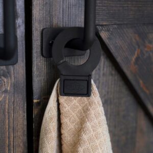 RITZ Hook and Hang Biscotti Woven Cotton Kitchen Towel (Set of 2)