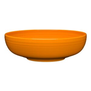 Fiesta 10.5 in. 96 oz. Butterscotch Ceramic Extra Large Bistro Serving Bowl