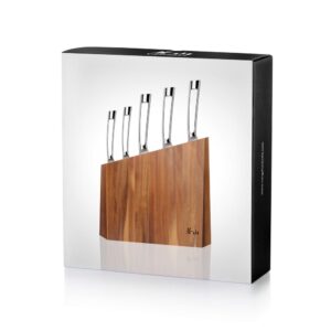 Cangshan N1 Series 6-Piece German Steel Forged Knife Block Set
