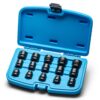Capri Tools 1/2 in. Drive Metric Stubby Impact Socket Set, Metric (15-Piece)