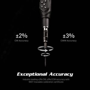 Capri Tools Certified 1.77 in./lbs. to 35.39 in./lbs. Dual Direction Digital Torque Screwdriver