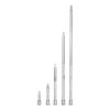 Capri Tools 1/4 in. Drive 2, 3, 6, 10, 14 in. Wobble Extension Bar Set (5-Piece)