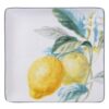 Certified International 12.25 in. Multi-Colored Stoneware Citron Square Platter