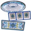 Certified International Lucca 3-Piece Melanine Hostess Set