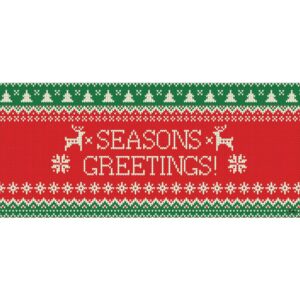 My Door Decor 7 ft. x 16 ft. don't Open Until Christmas Garage Door Decor Mural for Double Car Garage