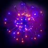 HOLIDYNAMICS HOLIDAY LIGHTING SOLUTIONS 16 in. Orange/Purple LED Spritzer Halloween Yard Decoration