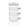 Classic Cuisine 2.6 Gal. BPA-Free Plastic 3-Tier Beverage Dispenser