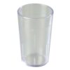Carlisle 2.25 in. Diameter, 3.62 in. H, 5 oz. SAN Plastic Tumbler in Ruby (Case of 24)
