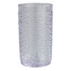 Carlisle 16 oz. SAN Plastic Pebble Optic Tumbler in Clear (Case of 24)