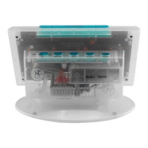 Equity by La Crosse Clear 1.8 in. Red LED Alarm Table Clock