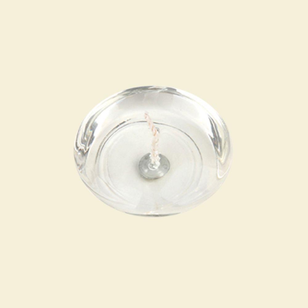 Zest Candle 3 in. Clear Gel Floating Candles (6-Box)