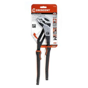 Crescent 12 in. Z2 K9 V-Jaw Dual Material Tongue and Groove Pliers