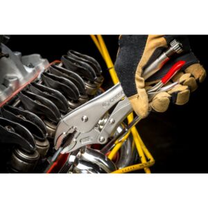 Crescent 9 in. L Nose Locking Pliers with Wire Cutter