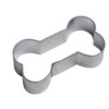 CybrTrayd 12-Piece Dog Bone 3.5 in. Tinplated Steel Cookie Cutter & Recipe